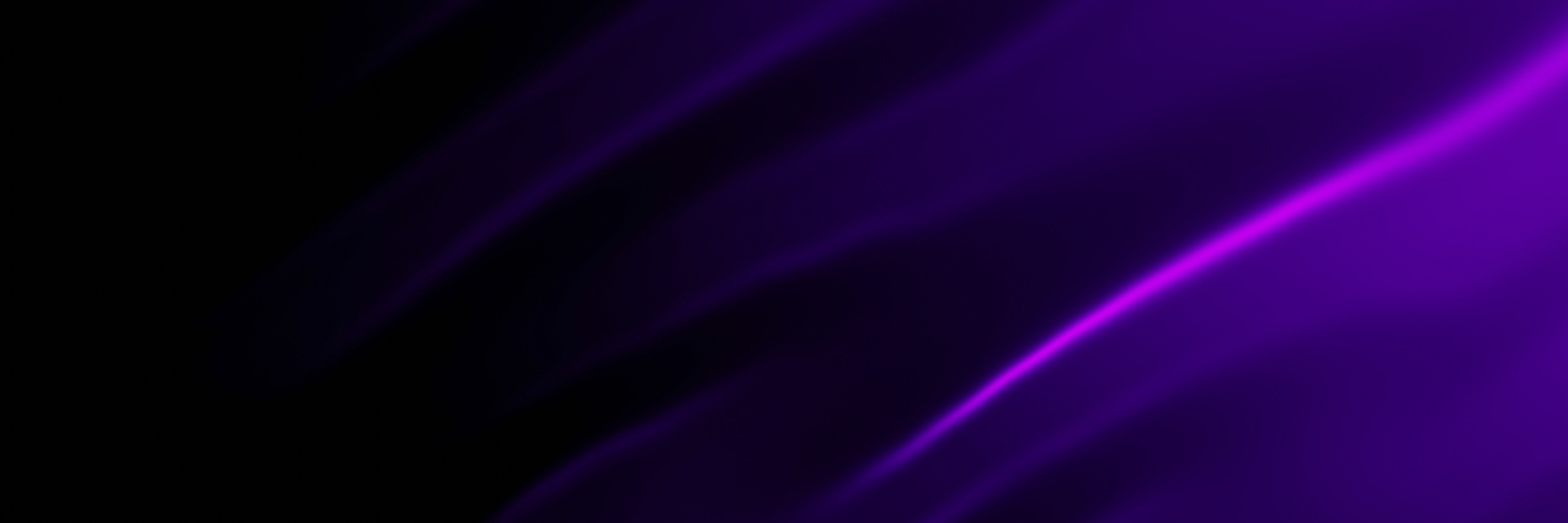 Abstract Black and Purple Waves Background